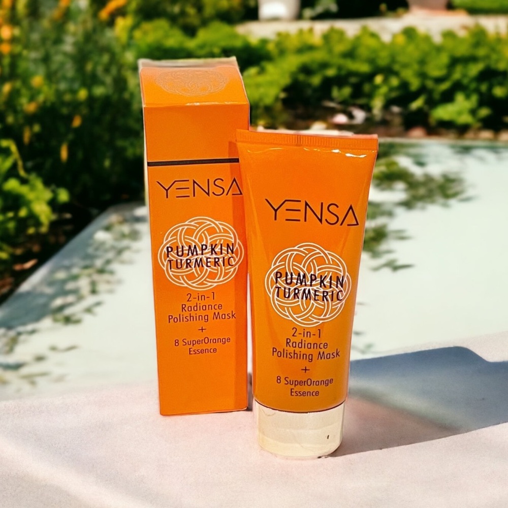 Yesna Skincare Pumpkin Turmeric Radiance Polishing Mask 2.5oz New in Package